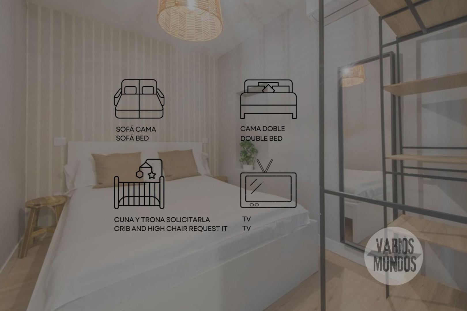 Appartement New&cool En El Centro De 9pax E2 Madrid